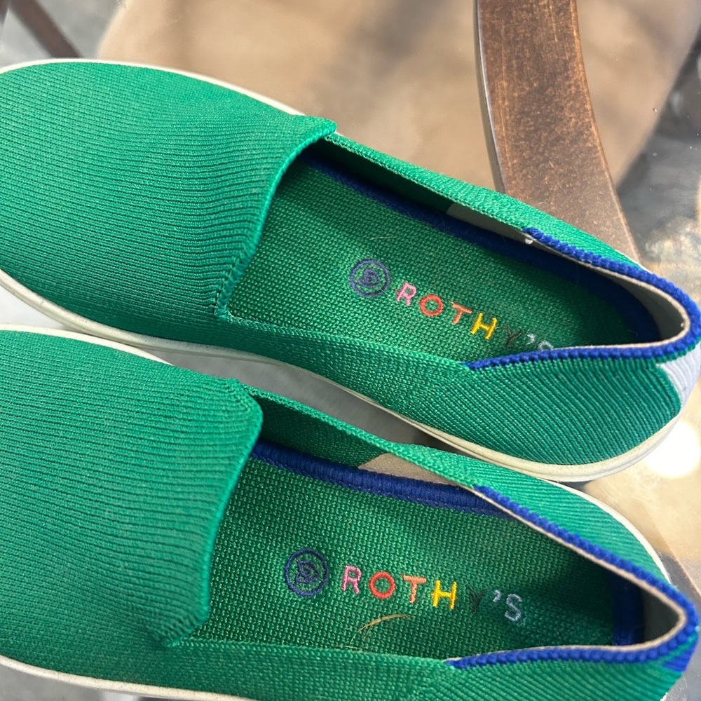 Kids Rothys Green - Picture 3 of 3